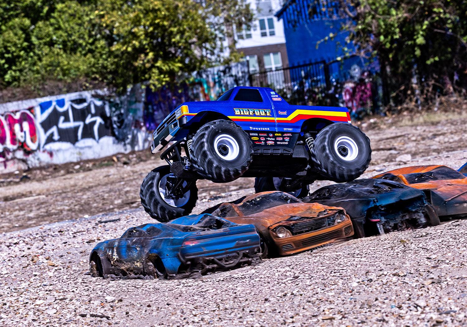 Traxxas Bigfoot 4X4 Bl-2S Rc Vehicle (1/10) - Blue (67134-4-Blue) CW-13667_21