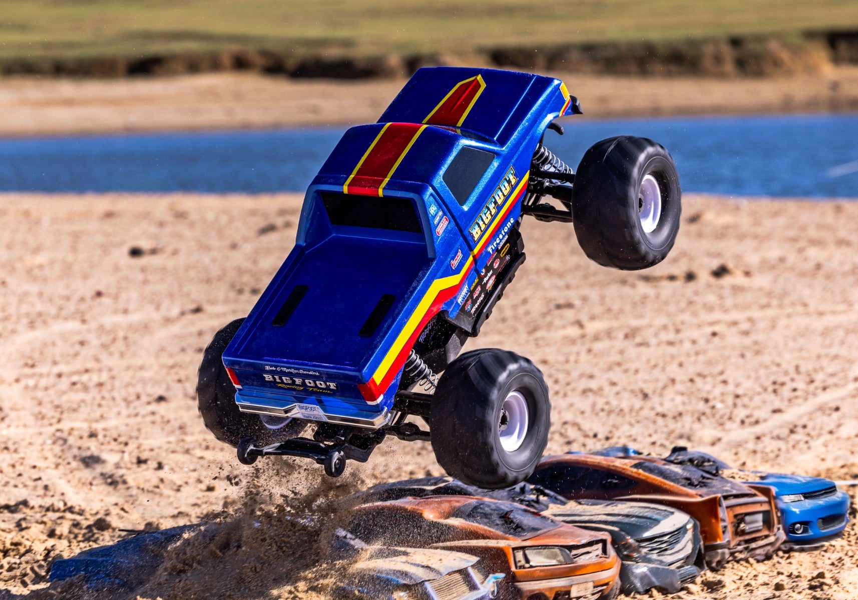 Traxxas Bigfoot 4X4 Bl-2S Rc Vehicle (1/10) - Blue (67134-4-Blue) CW-13667_23