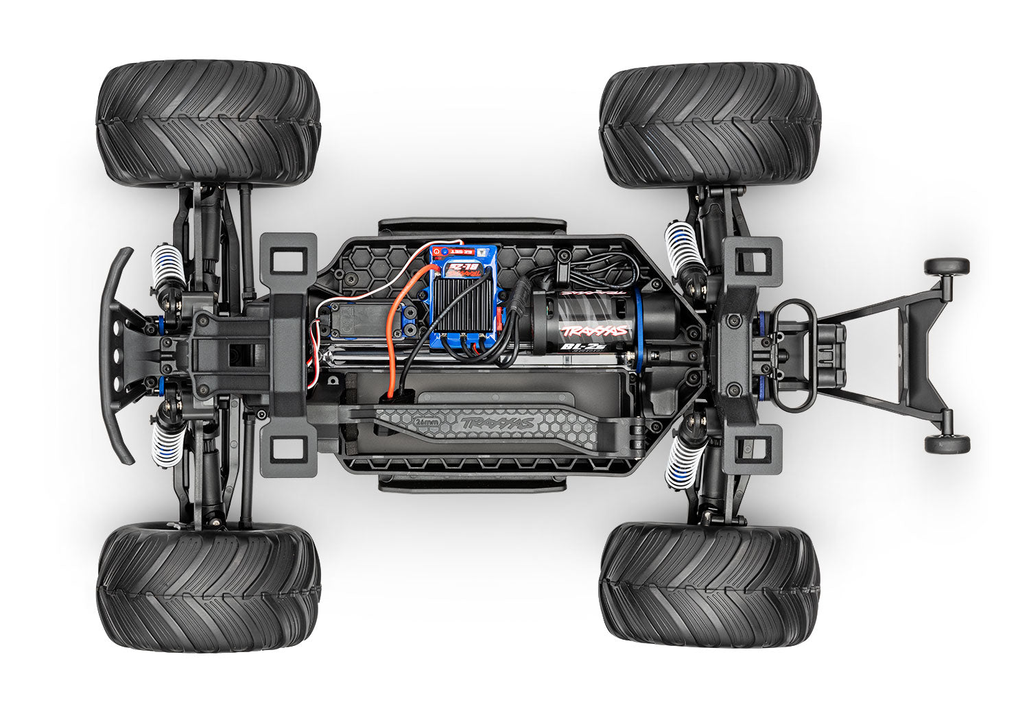Traxxas Bigfoot 4X4 Bl-2S Rc Vehicle (1/10) - Blue (67134-4-Blue) CW-13667_4