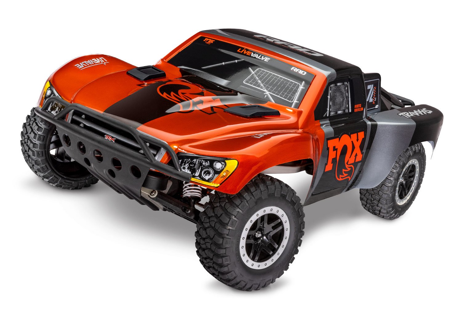 Slash 2Wd Vxl W/ Extreme Hd Fox Edition (1/10) 58376-74-Fox CW-13673