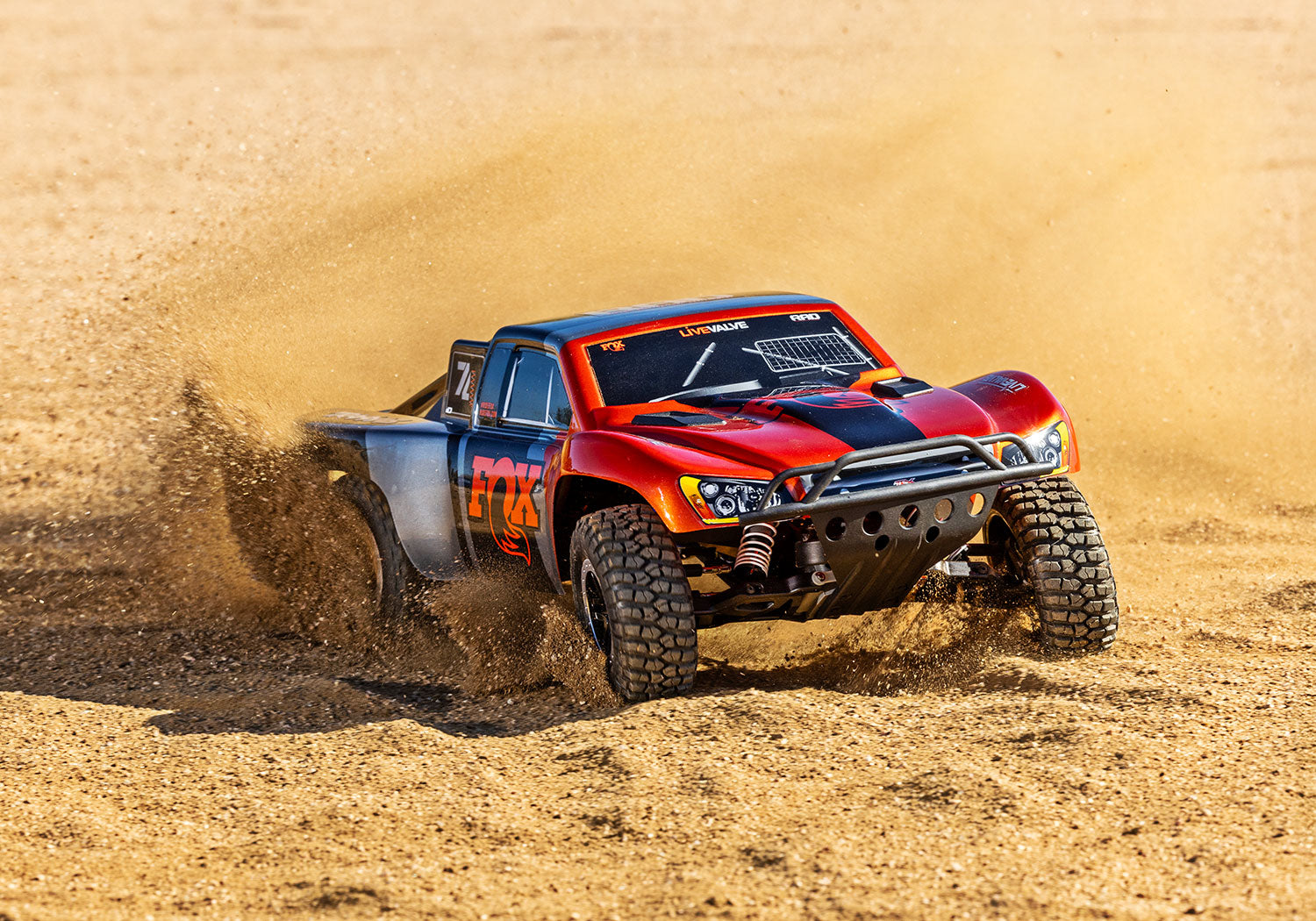 Slash 2Wd Vxl W/ Extreme Hd Fox Edition (1/10) 58376-74-Fox CW-13673_6