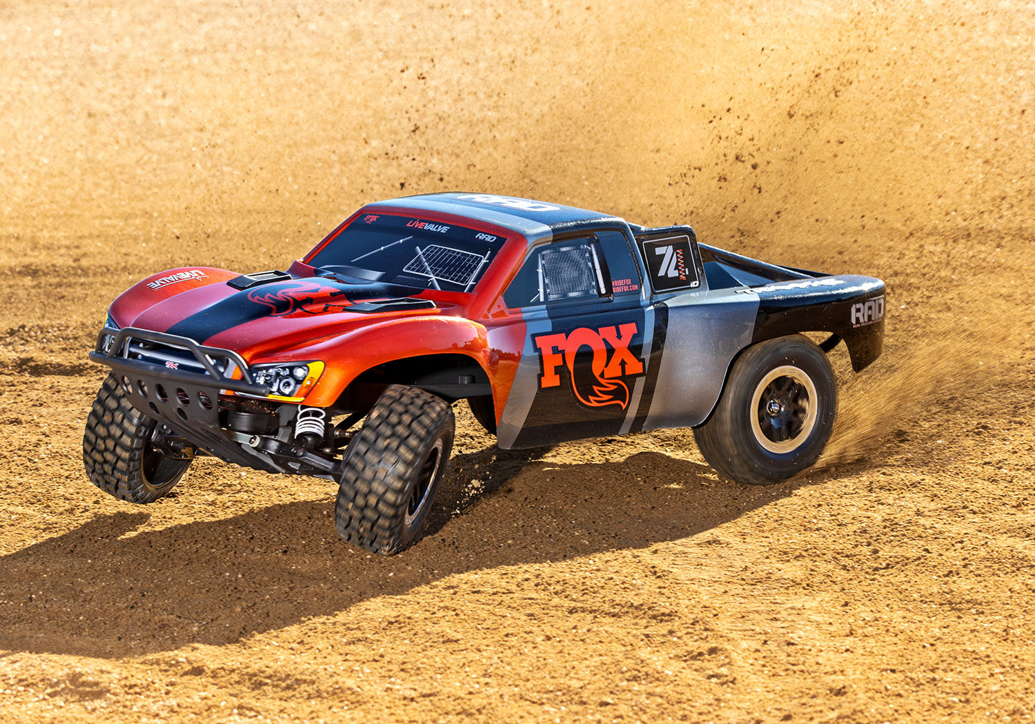 Slash 2Wd Vxl W/ Extreme Hd Fox Edition (1/10) 58376-74-Fox CW-13673_7