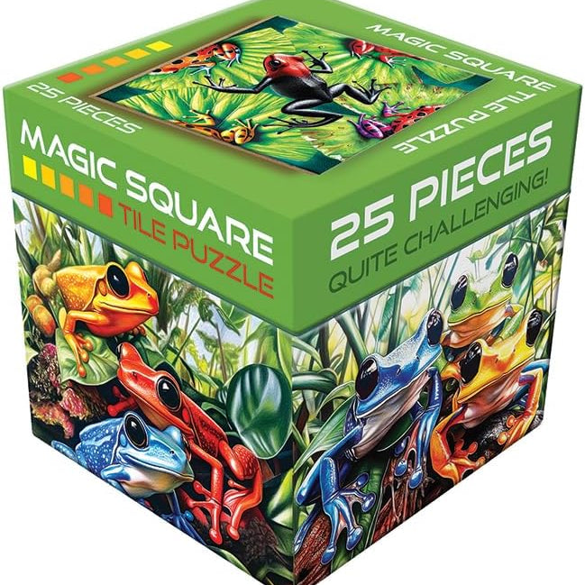 Magic Square Puzzle: Frogs 25 CW-13710