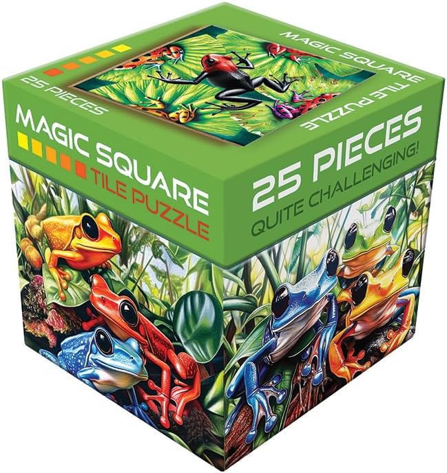 Magic Square Puzzle: Frogs 25 CW-13710