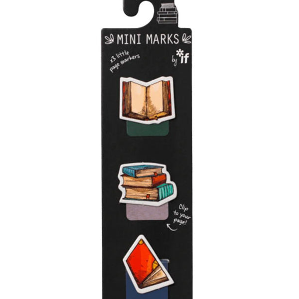 Books Mini Marks Magnetic Bookmarks CW-14147