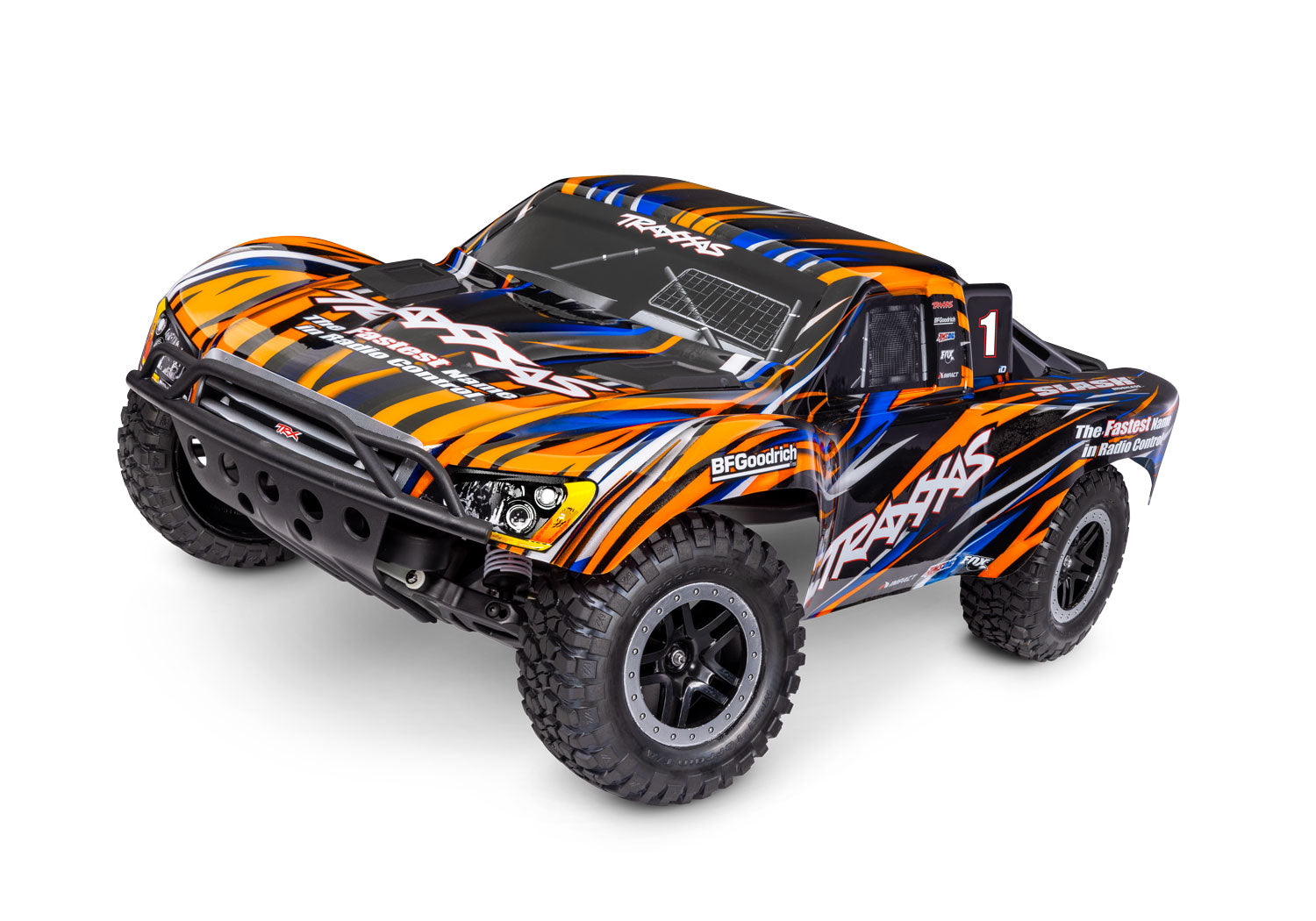 Slash 2Wd Bl-2S Hd (1/10) Orange - 58334-4-Orng CW-14161