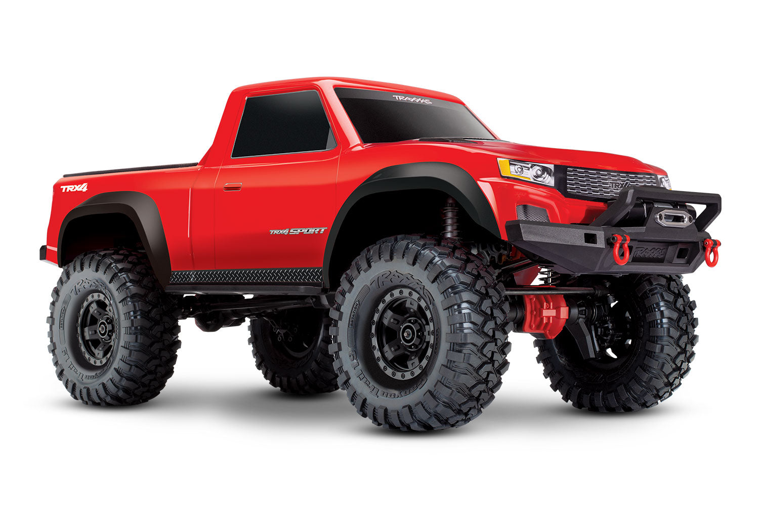 Red Trx-4 Sport Clipless - (1/10) 82224-4-Red CW-14426