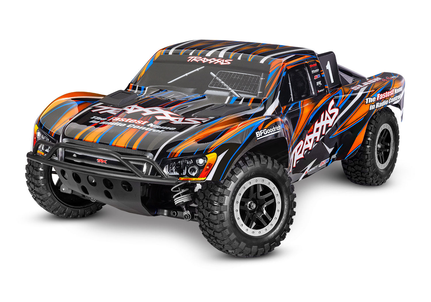 Traxxas Slash 4X4 VXL HD RC Vehicle (1/10) - Orange (68386-4-ORNG) CW-14626