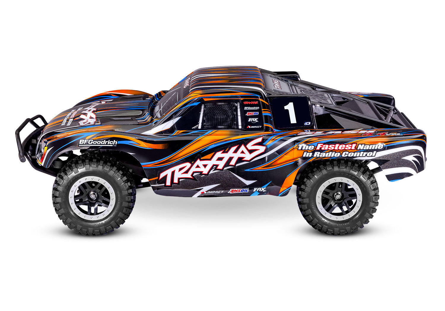 Traxxas Slash 4X4 VXL HD RC Vehicle (1/10) - Orange (68386-4-ORNG) CW-14626_7