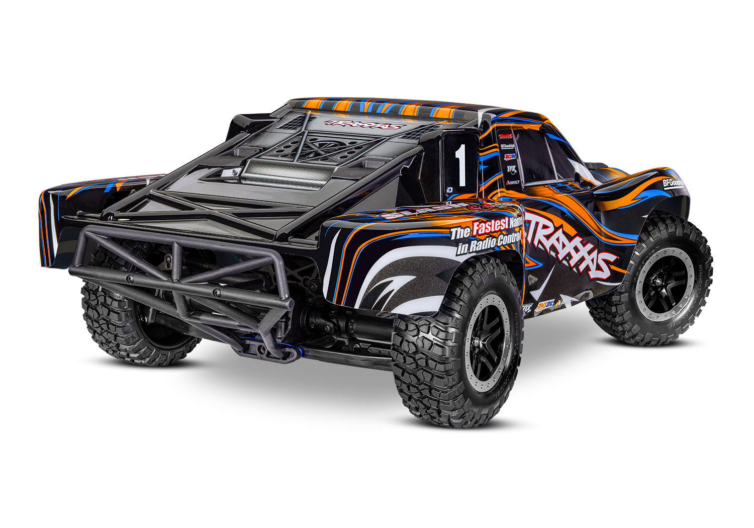 Traxxas Slash 4X4 VXL HD RC Vehicle (1/10) - Orange (68386-4-ORNG) CW-14626_9