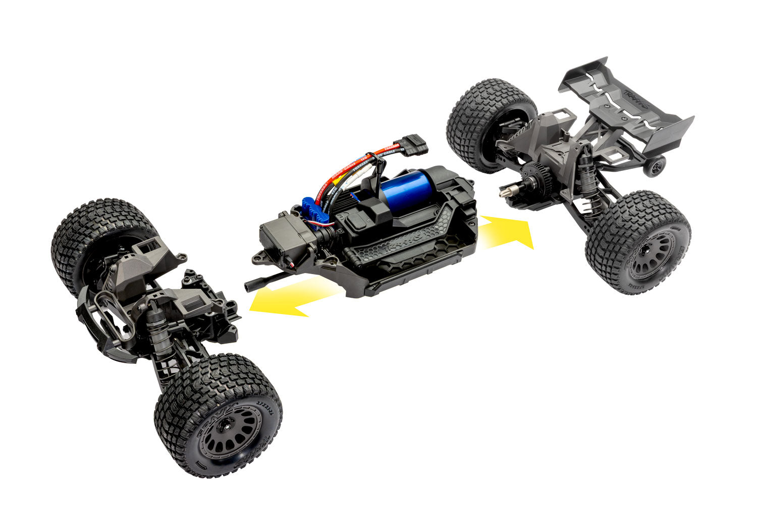 Traxxas Mini XRT VXL RC Vehicle (1/10) - Blue (108706-1-Blue) CW-14657_13