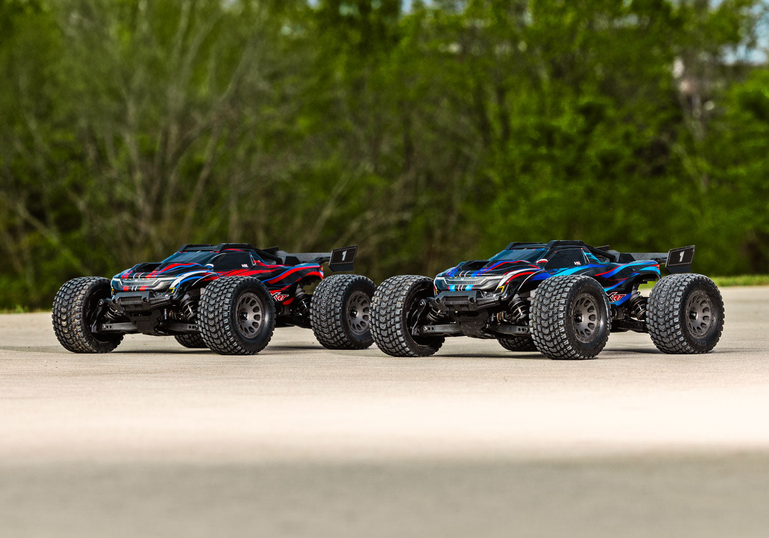 Traxxas Mini XRT VXL RC Vehicle (1/10) - Blue (108706-1-Blue) CW-14657_3_f812ded6-c19a-42f0-8ebe-01705a040333