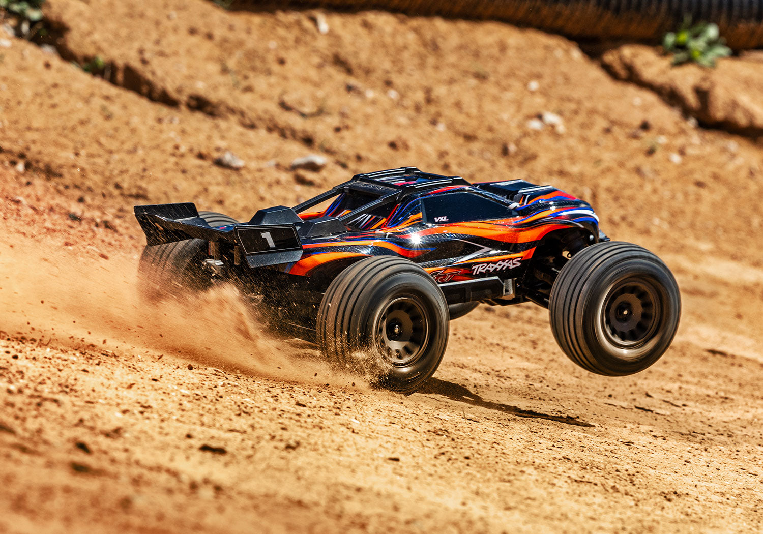 Traxxas Mini XRT VXL RC Vehicle (1/10) - Orange (108076-1-ORNG) CW-14658_1