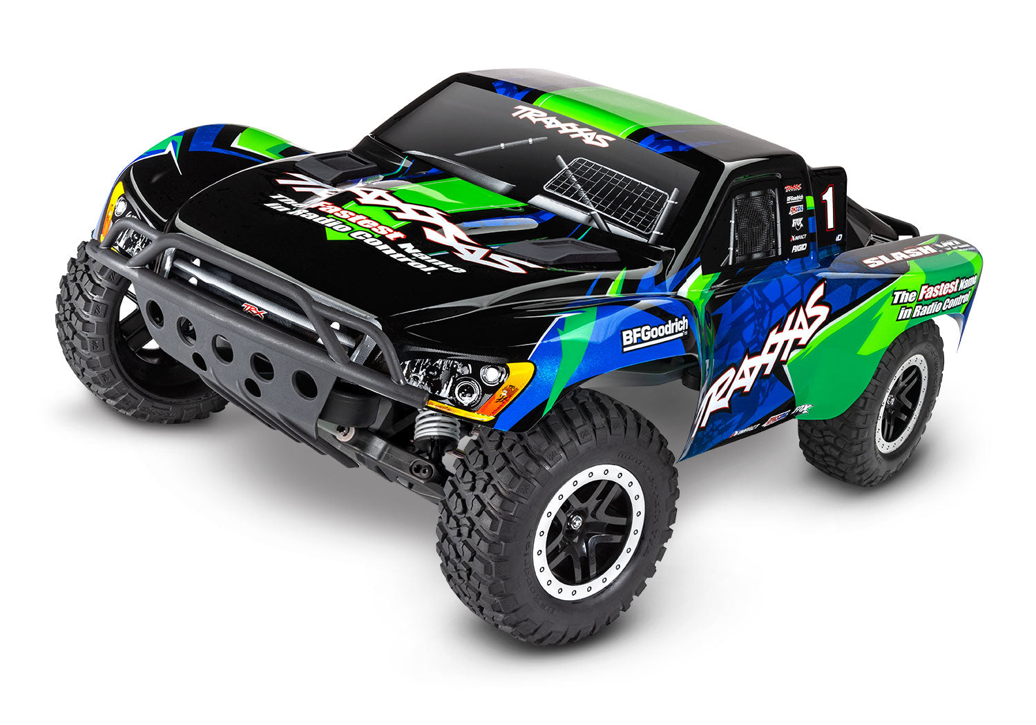 Slash 2Wd Vxl W/ Extreme Hd Green (1/10) - 58376-74-Grn CW-14666