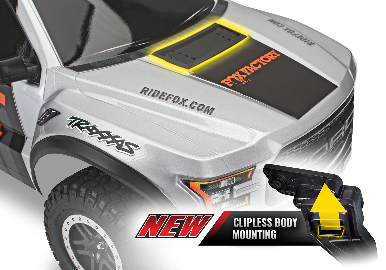 Ford Raptor Bl-2S 2Wd Brushless Off-Road Truck (1/10) Fox Edition 58394-4-Fox CW-14669_6