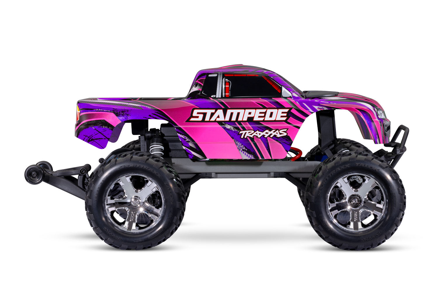Stampede 2Wd Hd Pink W/ Battery (1/10) - 36254-8-Pink CW-14675_2