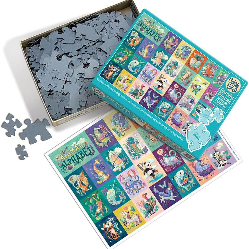Animal Alphabet 350 Family Pieces Puzzle - Betts. Annie CW-14684_1