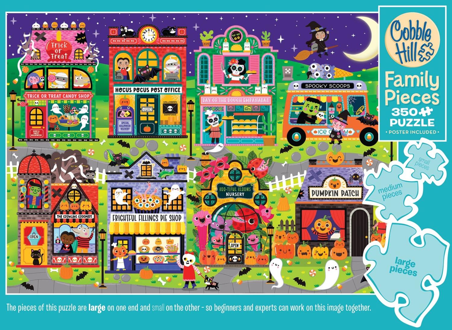 Boo Town 350 Family Pieces Puzzle - Wan. Liv CW-14689