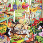 Potting Shed Cats 500 Piece Jigsaw Puzzle - Comerford. Claire CW-14694_1