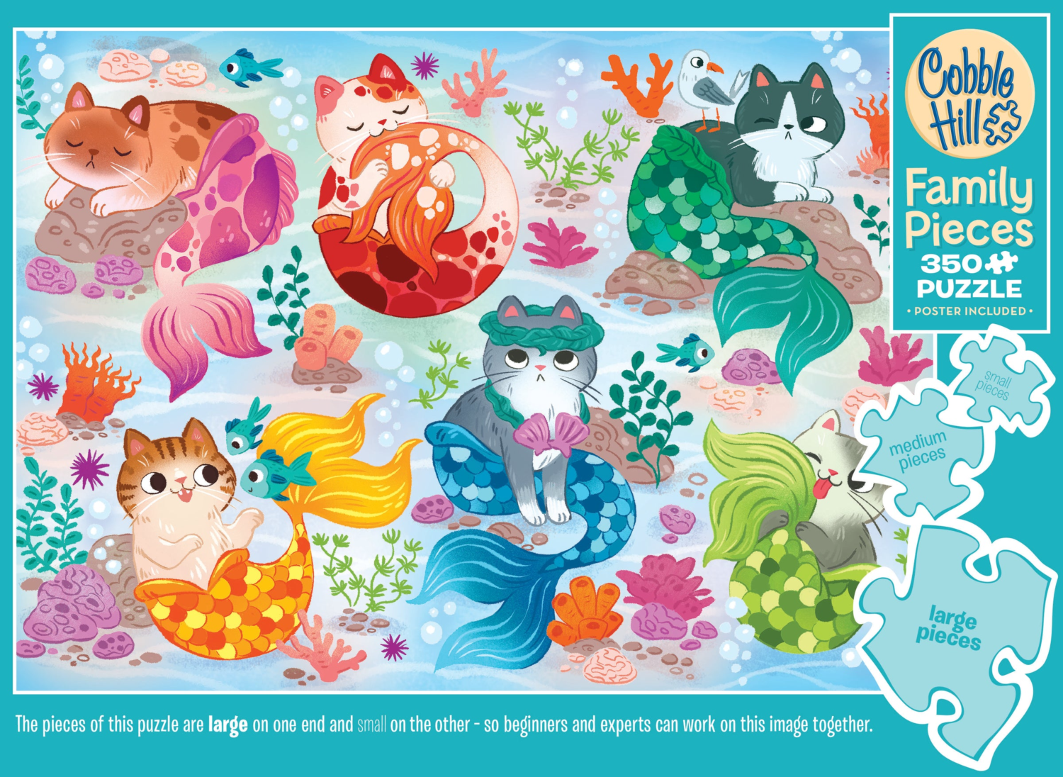 Mercats 350 Family Pieces Jigsaw Puzzle - Simpson. Michelle CW-14697