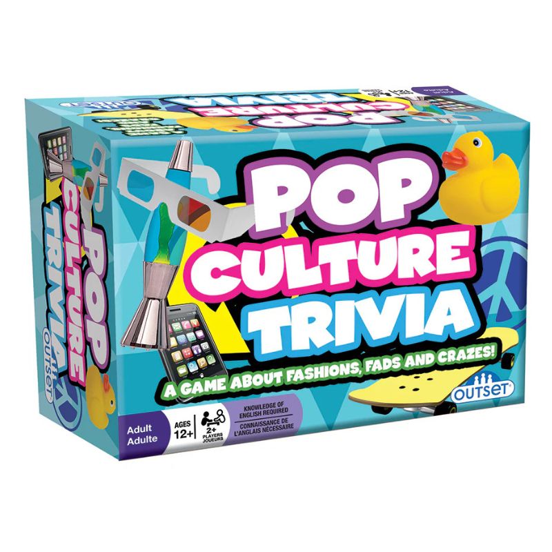 Pop Culture Trivia Game - Outset Media CW-14707