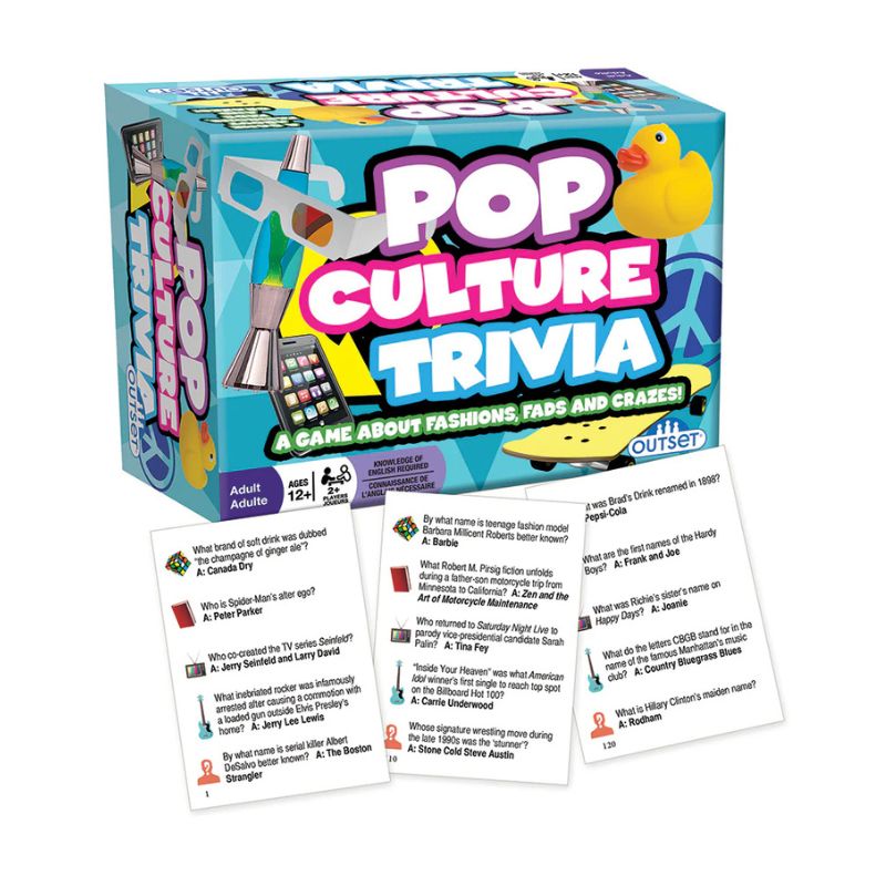Pop Culture Trivia Game - Outset Media CW-14707_1