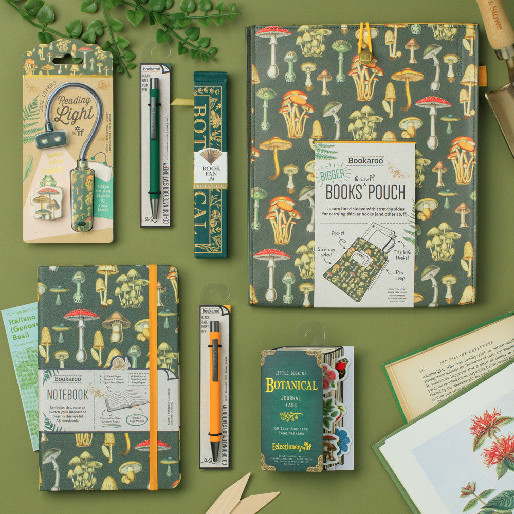 Botanical Mushroom A5 Bookaroo Notebook - If Usa CW-14715_1