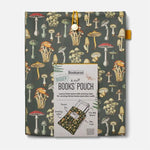 Botanical Mushroom Bookaroo Books & Stuff Pouch - If Usa CW-14722