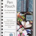 Dark Floral Bookaroo Pen Pouch - If Usa CW-14723