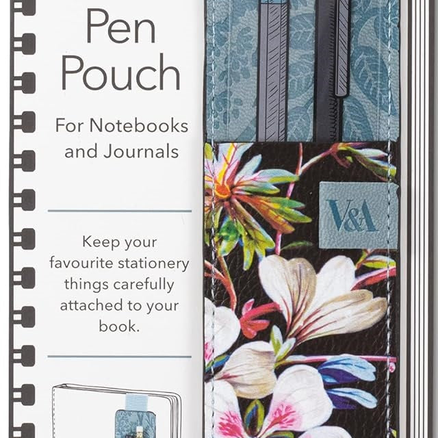Dark Floral Bookaroo Pen Pouch - If Usa CW-14723