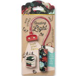 Dark Floral Book Lover's Reading Light - If Usa CW-14724