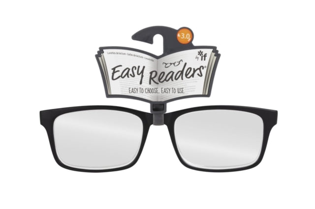 Dayfarer Black +3.0 Reading Glasses - If Usa CW-14729