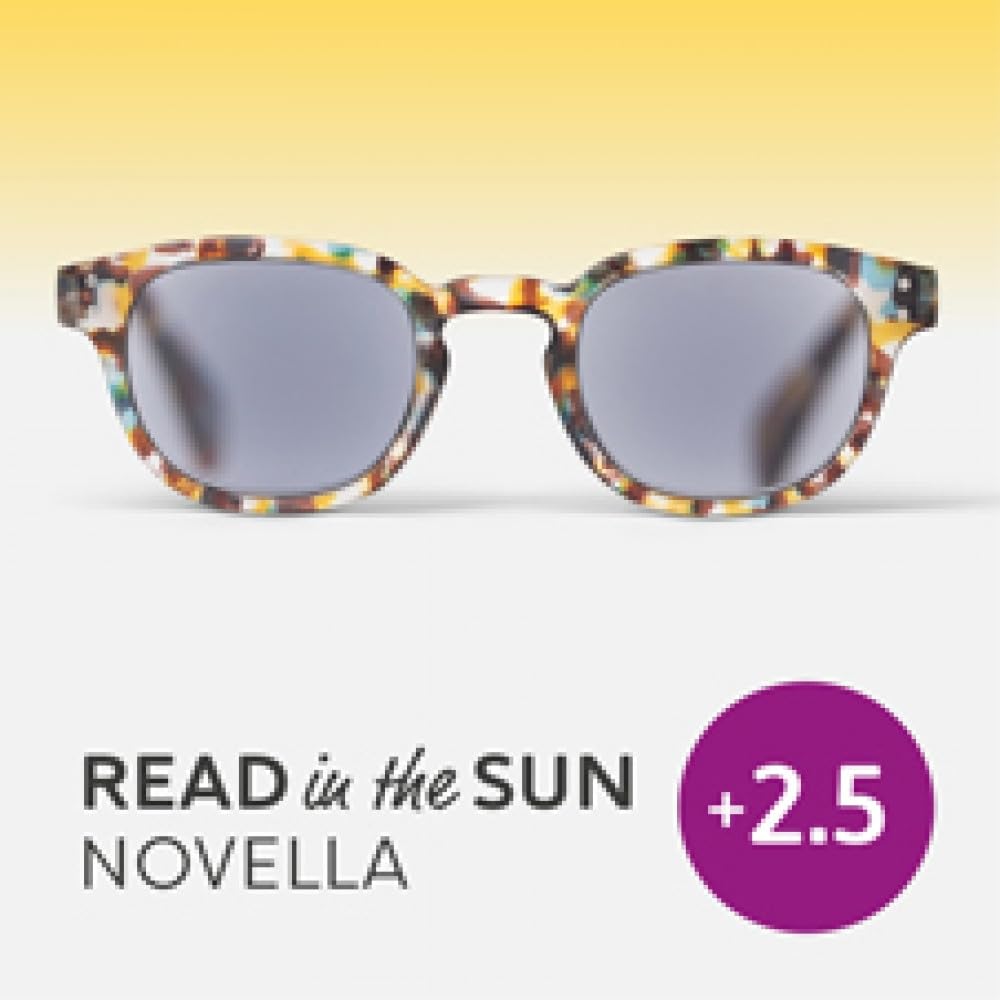 Novella +2.5 Read In The Sun Reading Glasses - If Usa CW-14740