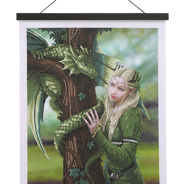 KINDRED SPIRITS CRYSTAL ART SCROLL KIT CW-14753