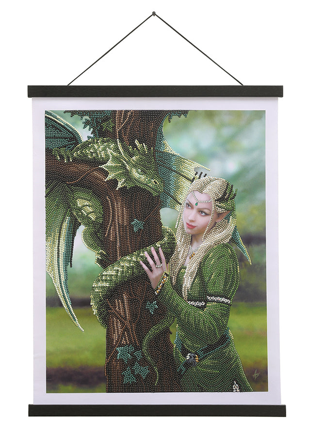 KINDRED SPIRITS CRYSTAL ART SCROLL KIT CW-14753