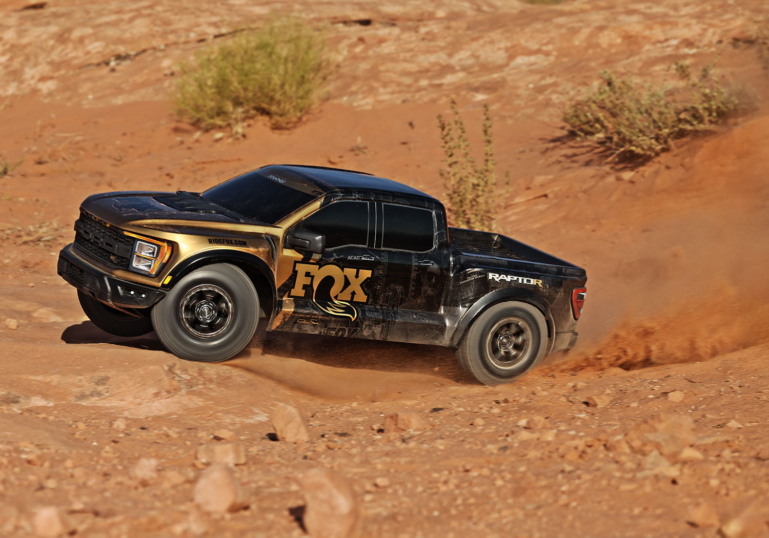 Traxxas Ford Raptor R 4X4 Ultimate Foxse RC Vehicle (1/10) - Gold 101177-4-FOXSE CW-14763_3_c5e79220-ecfb-463f-9598-f7d1a108aacf