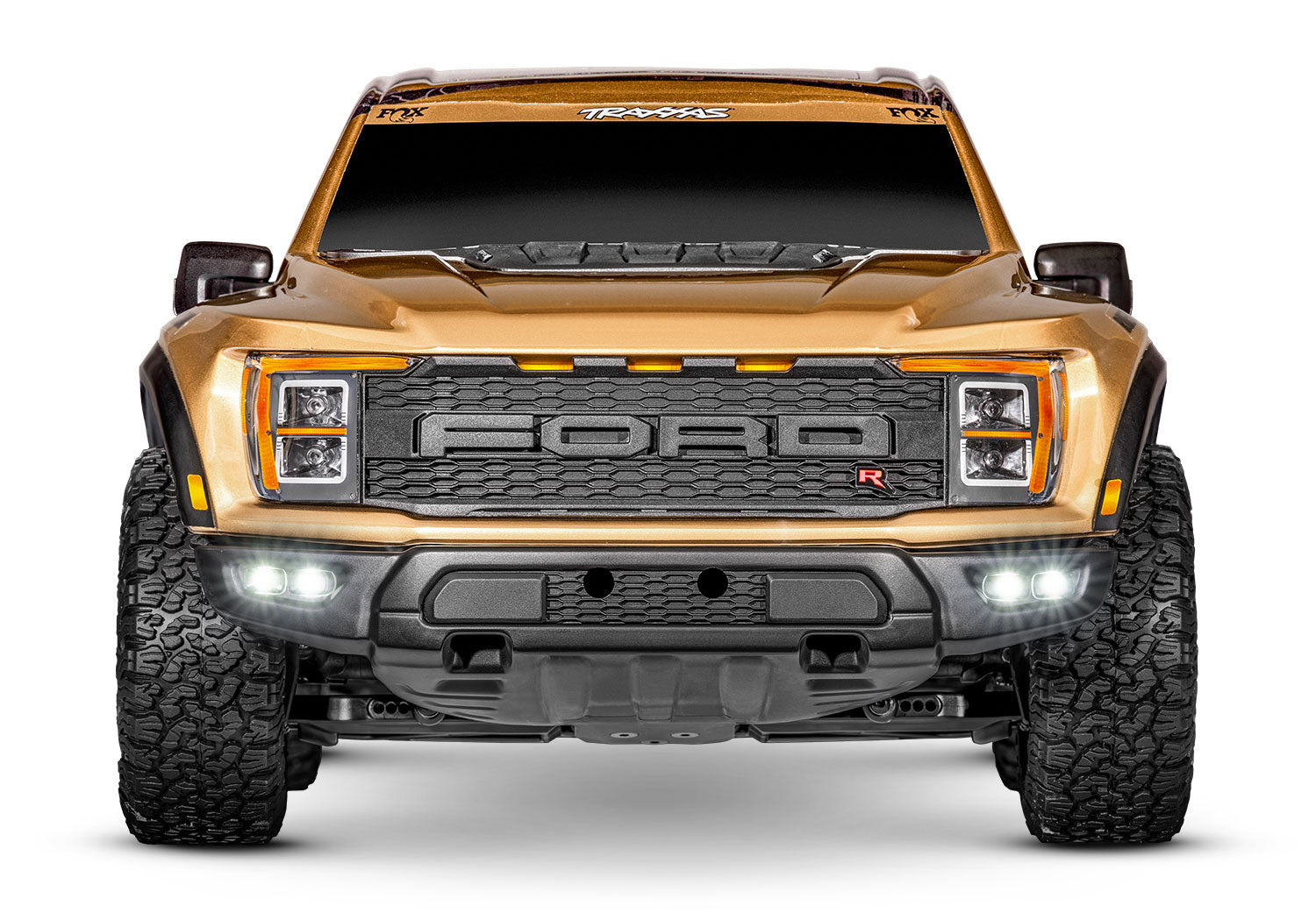 Traxxas Ford Raptor R 4X4 Ultimate Foxse RC Vehicle (1/10) - Gold 101177-4-FOXSE CW-14763_5