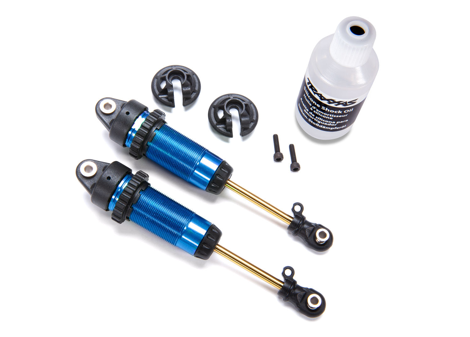 1/10 Blue Aluminum Xx-Long Gtr Shocks (2) 7462 CW-14833