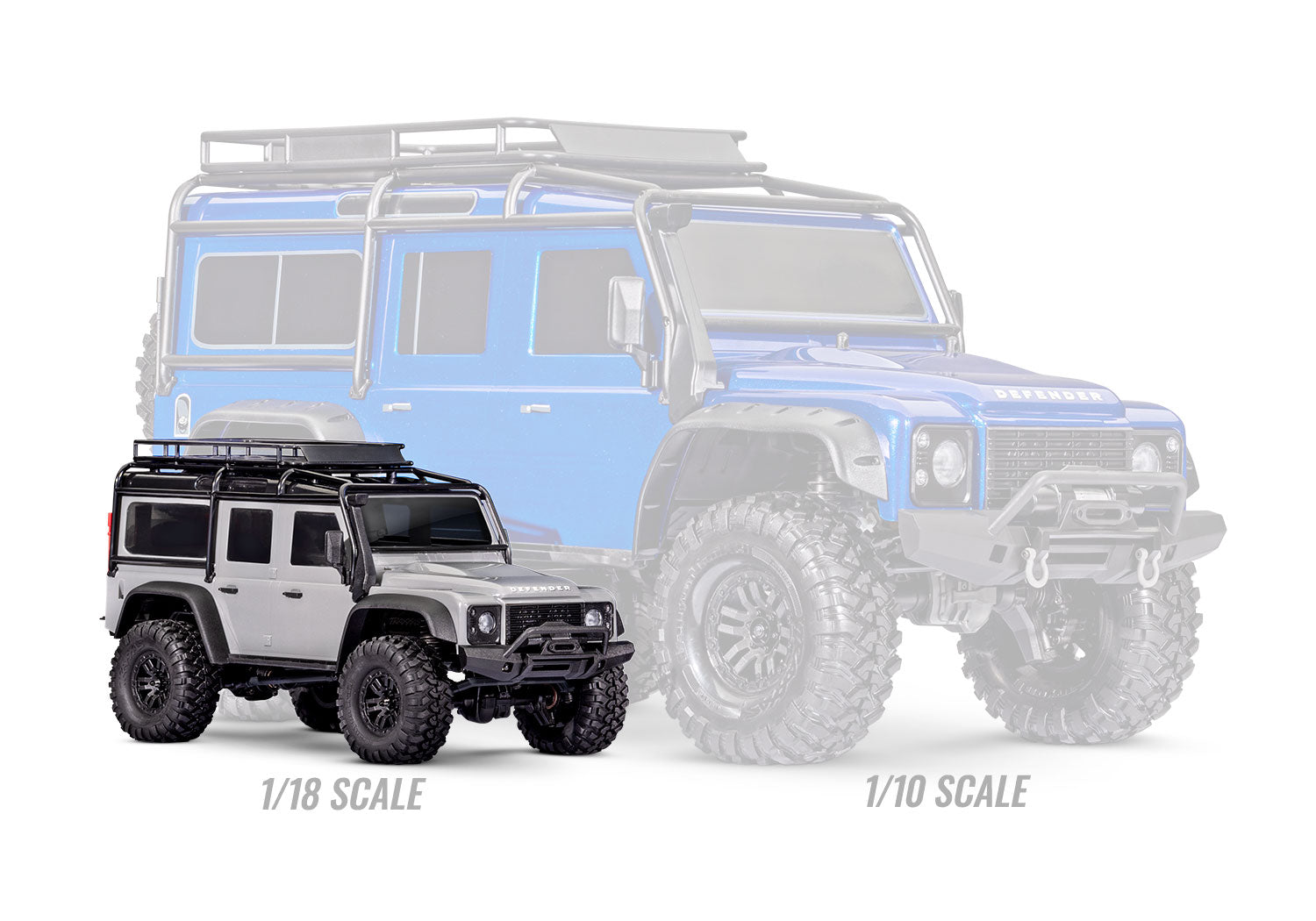 Traxxas TRX-4M Defender RC Vehicle (1/18) - Black (97054-1-Blk) CW-14877_4