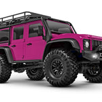 Traxxas TRX-4M Defender RC Vehicle (1/18) - Pink (97054-1-PINK) CW-14878