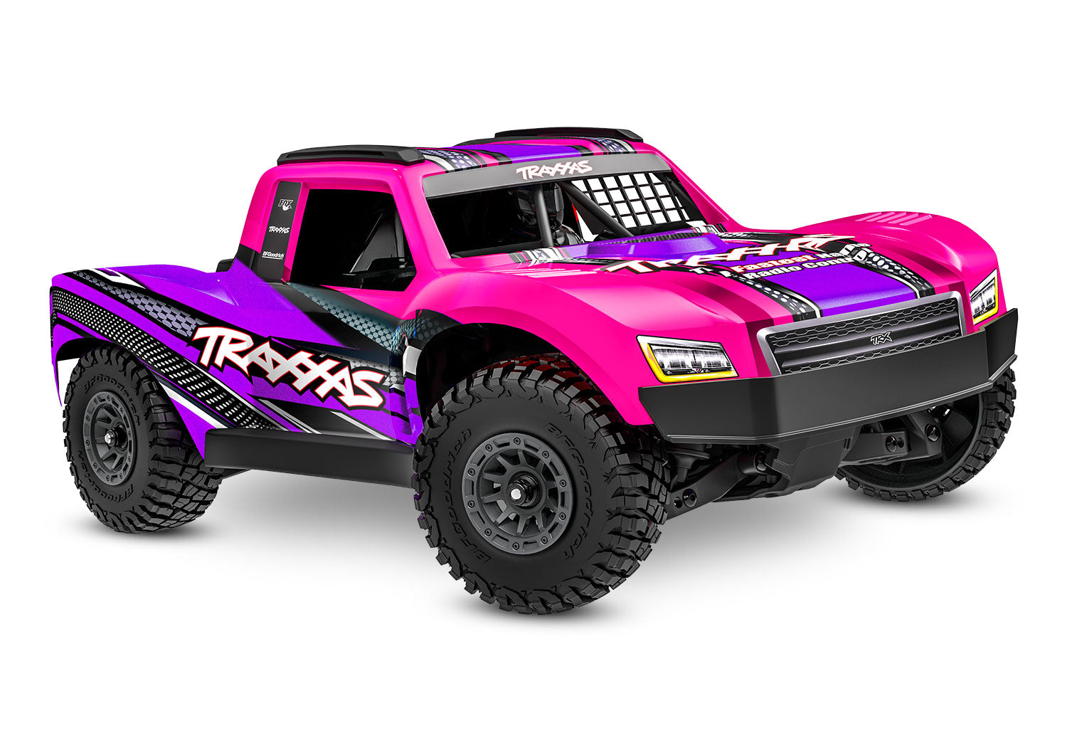 Traxxas Mini Slash 4X4 Rc Vehicle W/ Battery - Pink/ Purple (108164-1-Pink) CW-14914_7