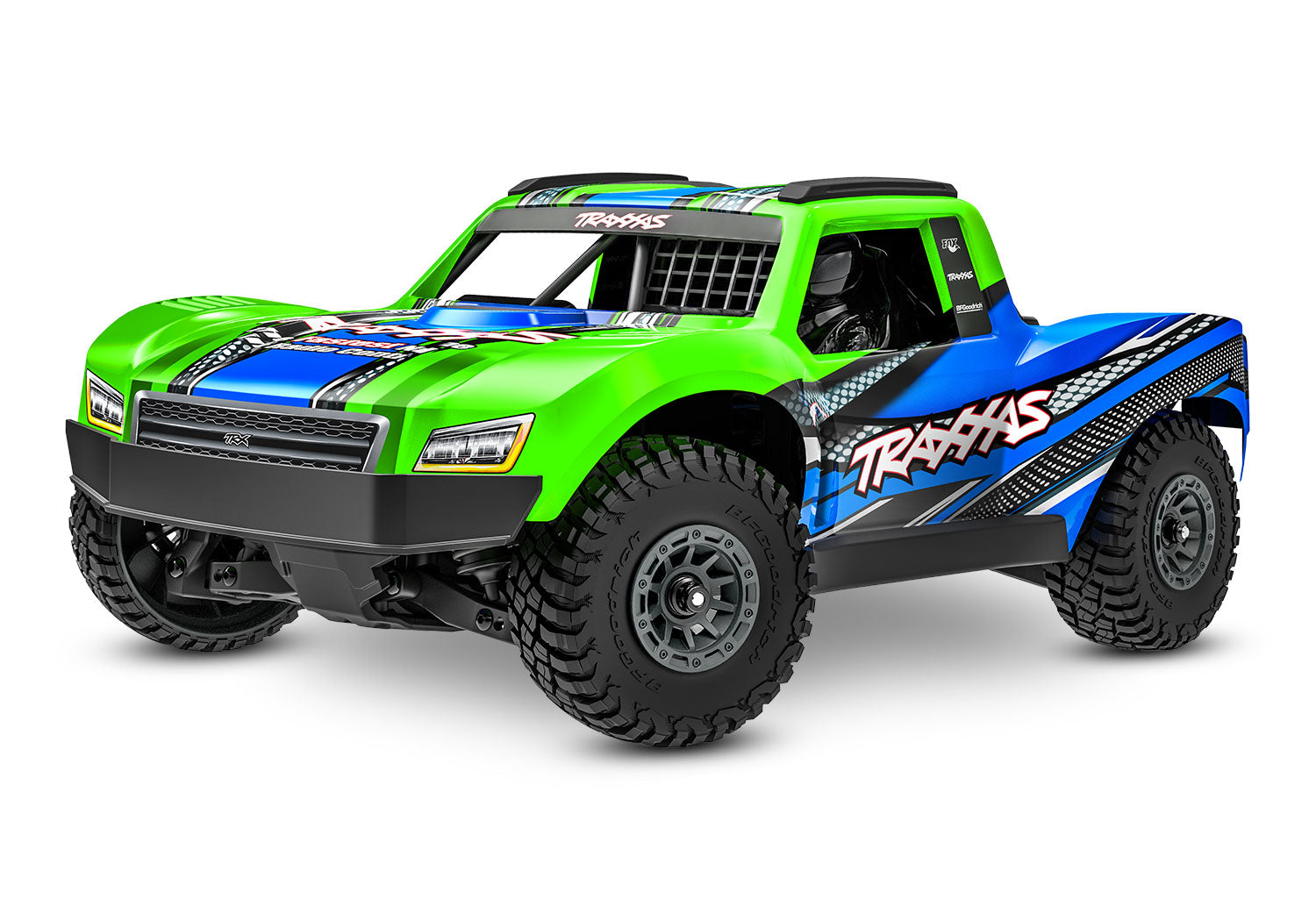 Mini Slash 4X4 Green/Blue (Battery & Charger Included) CW-14915