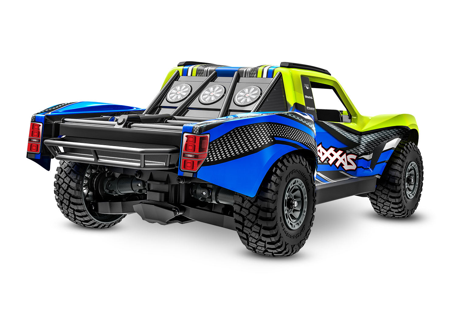 Traxxas Mini Slash 4X4 RC Vehicle W/ Battery - Yellow/ Blue (108164-1-YLW) CW-14916_2
