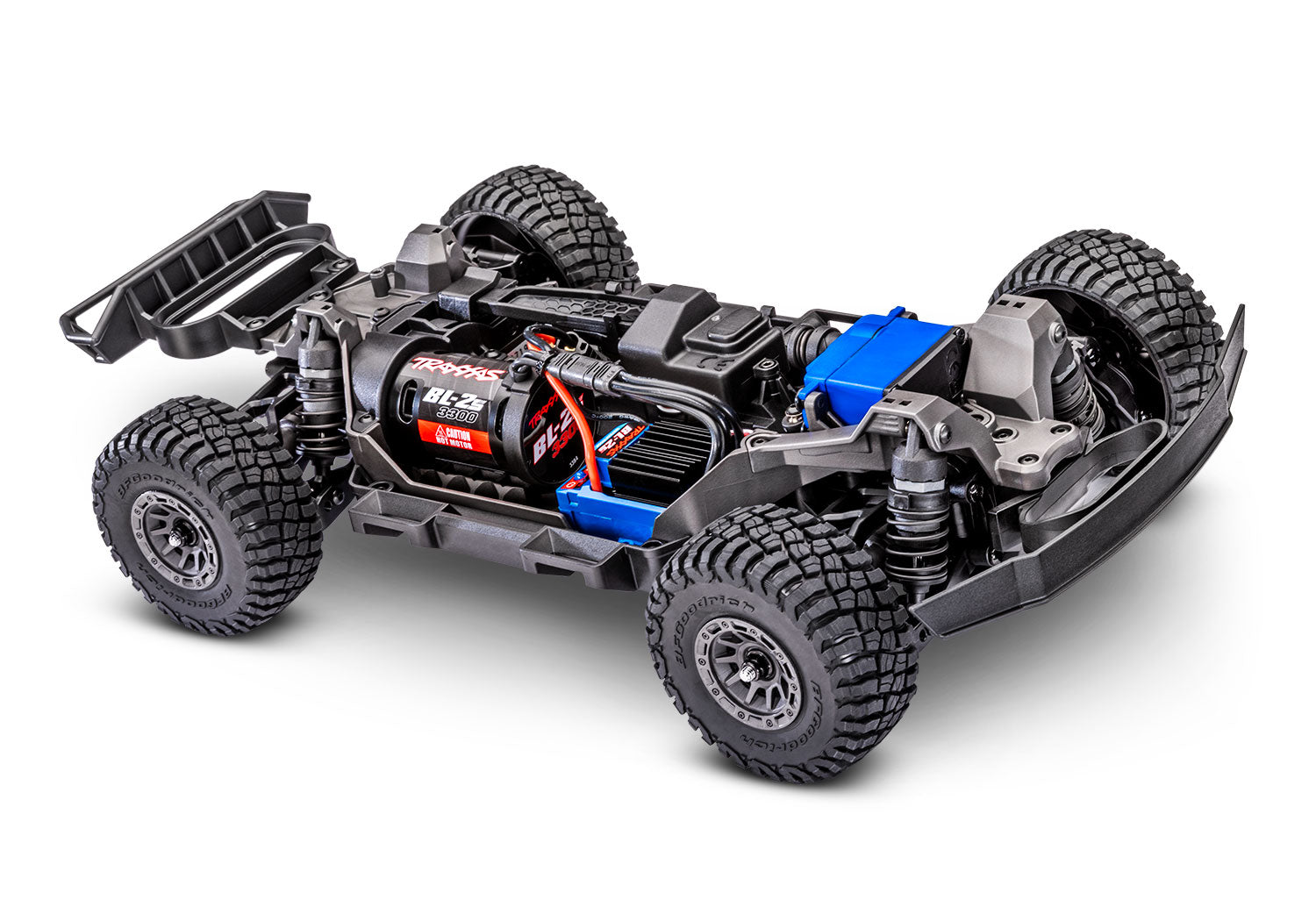 Traxxas Mini Slash 4X4 RC Vehicle W/ Battery - Yellow/ Blue (108164-1-YLW) CW-14916_5