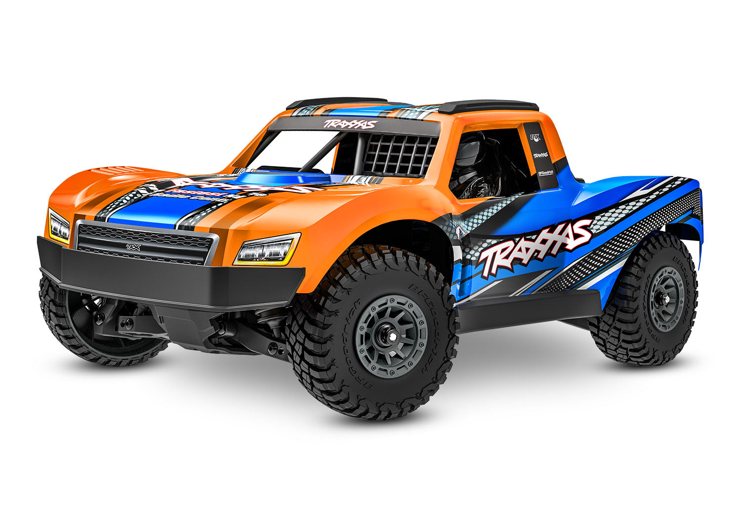 Mini Slash 4X4 Orange/Blue (Battery & Charger Included) - 108164-1-Orng CW-14917