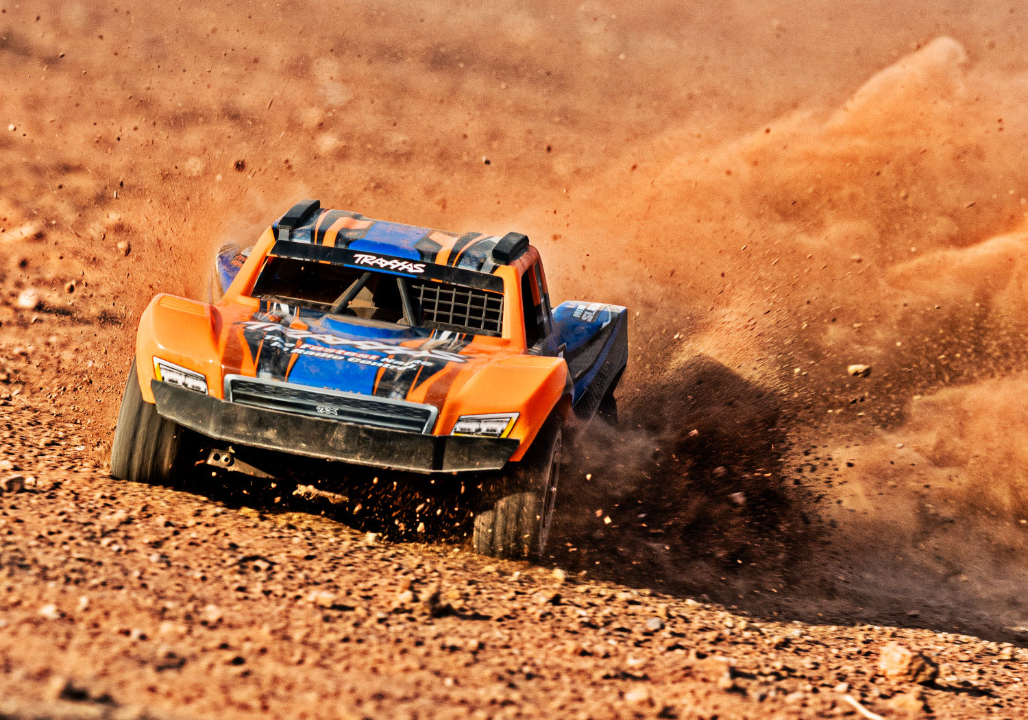 Mini Slash 4X4 Orange/Blue (Battery & Charger Included) - 108164-1-Orng CW-14917_2