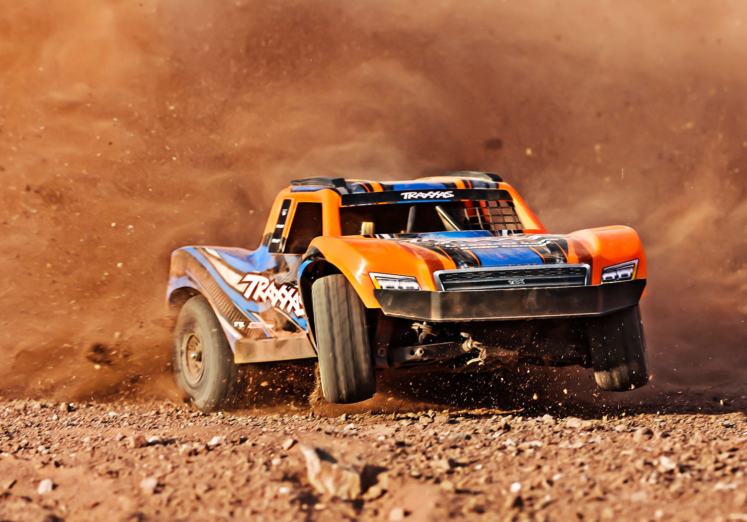 Mini Slash 4X4 Orange/Blue (Battery & Charger Included) - 108164-1-Orng CW-14917_4