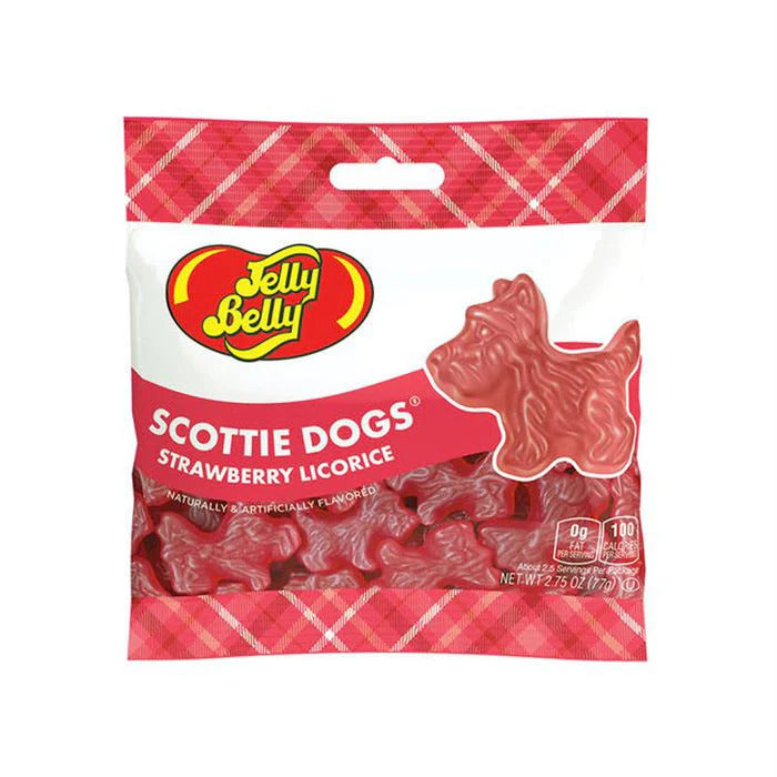 Scottie Dog Strawberry Licorice 2.75 Oz CW-15008