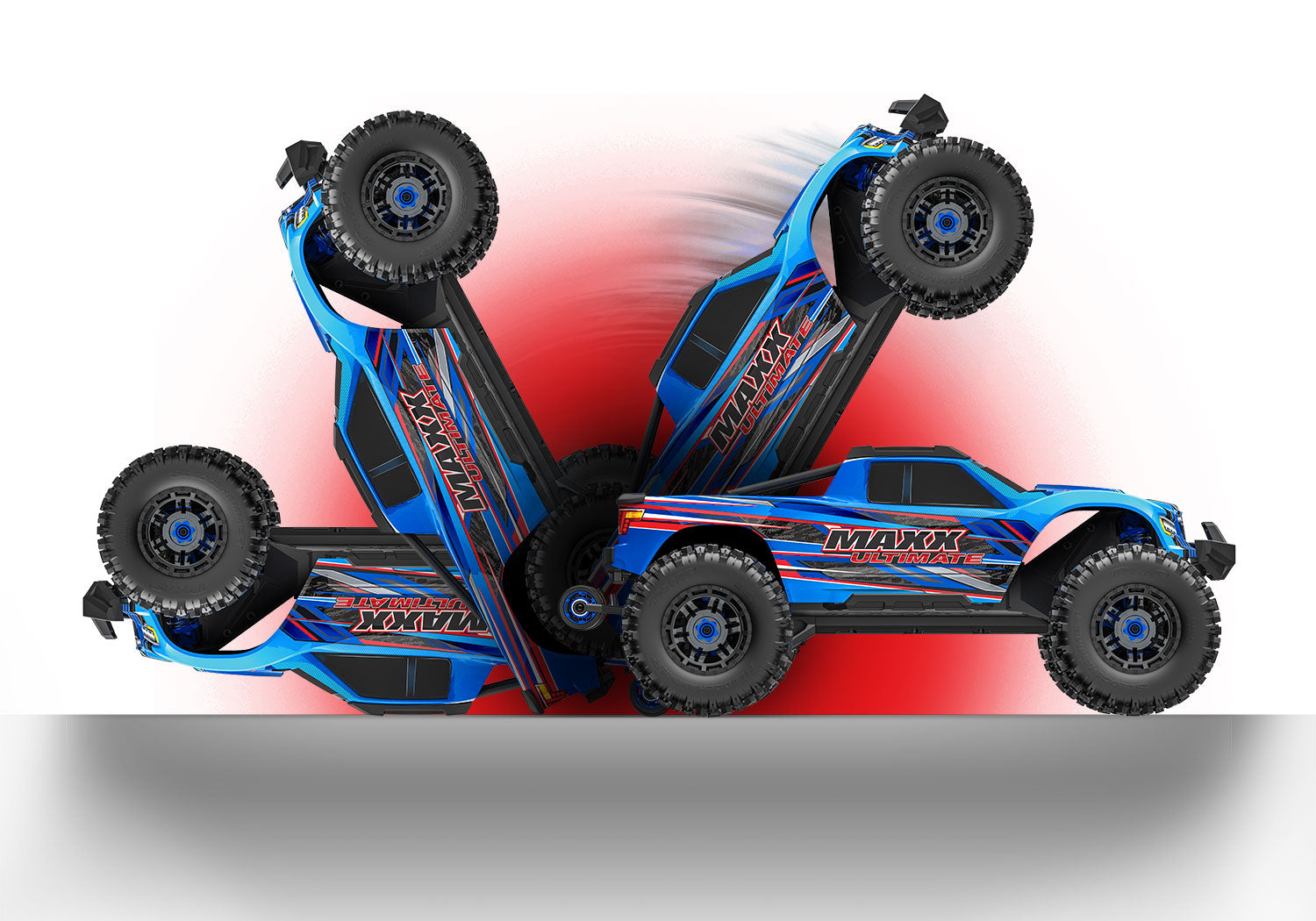 (In-Store Pick Up Only) Maxx Ultimate Blue/Red (1/10) - 89087-4-Blue CW-15009_19