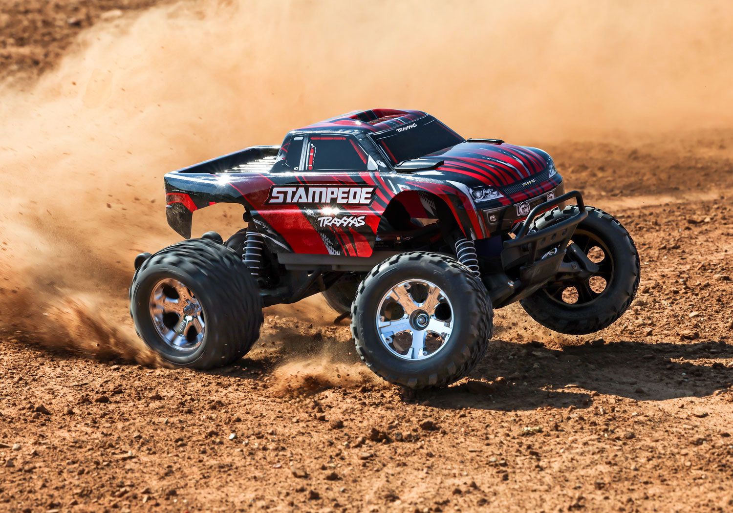 Stampede 2Wd Hd Red W/ Battery (1/10) - 36254-8-Red CW-15012_9